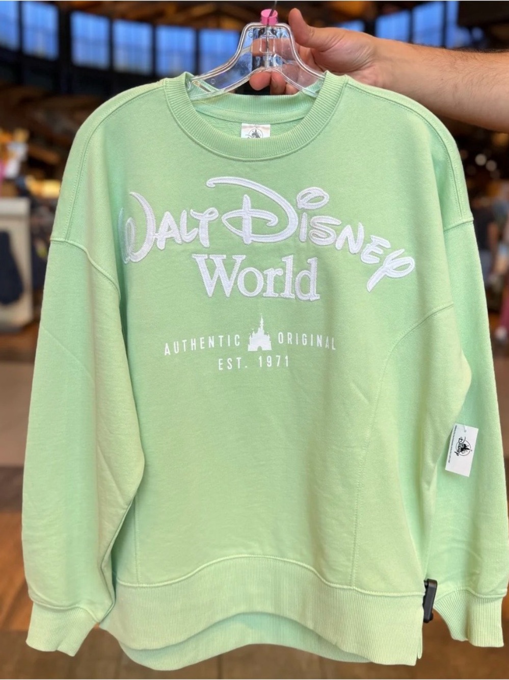 Walt Disney World 2026 NWT Womens Crew neck‎ Pink Sweatshirt Size NEW